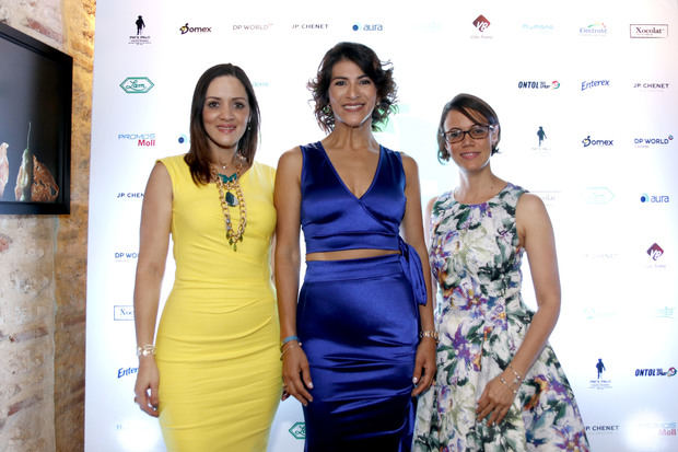 Ligia González, Carolina Leiva y Jorgelina Durán.