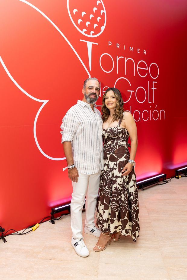 Roberto Rodríguez y Glenda Borbón.