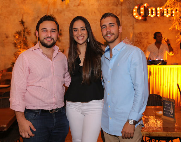 Victor Marmol, Katherine Zaglul y Alberto Giraldez.