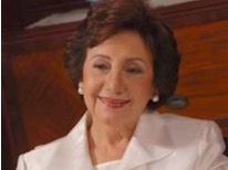 Ex primera dama, Rosa Gómez de Mejía.