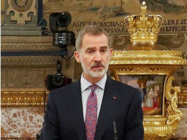 Rey de España pide a Rusia parar la guerra y respetar integridad de Ucrania