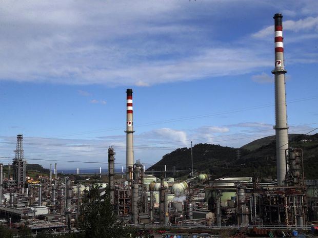 Una refinería en España, en una foto de archivo.