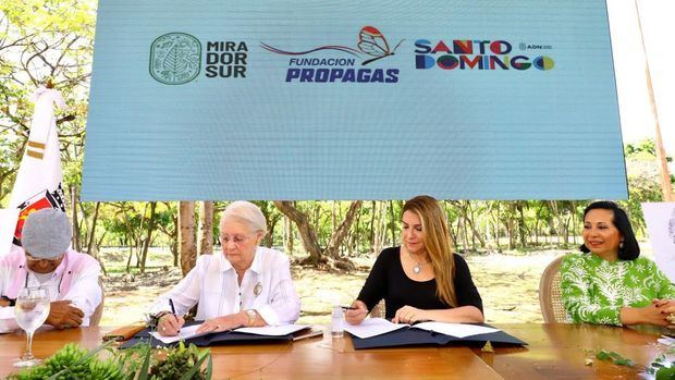 Alcaldí­a y la Fundación Propagas firmaron un acuerdo de colaboración para el remozamiento del Paseo de los Indios