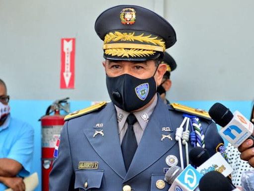 Director general de la Policía Nacional, Eduardo Alberto Then.