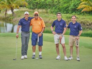 -Luis Ecolástico, Gerardo Polonia, Arkel Fernández y Jean P. Fernández.