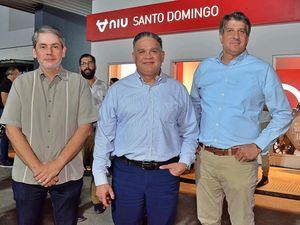 Juan Anico, Dario Lama y Luis Varela.