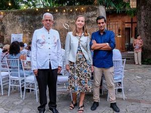 Jorge Solano, Ama Garcia y Pedro Garcia.