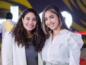 Nicole Mercedes y Gabriela Fermín.