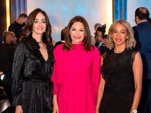 Rita Abinader, Noelia García de Pereyra y Massyel Suazo de Rojas.