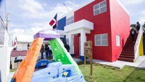 Primera Dama y directora del Inaipi inauguran nuevo Caipi Madre Vieja Norte en San Cristóbal