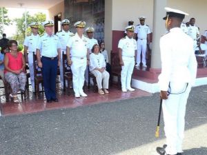 La armada de República Dominicana recibió“ la visita del contralmirante Brendan Mcpherson