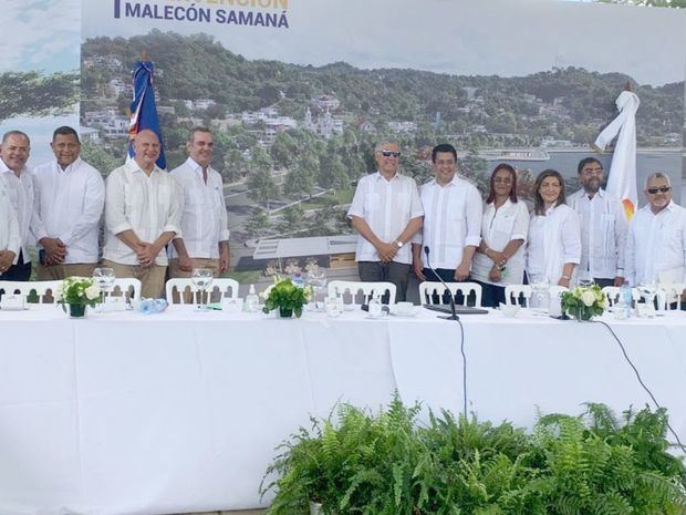 El presidente Abinader y el ministro Collado presentaron el Proyecto Malecón e inauguran un nuevo hotel en Santa Bárbara.