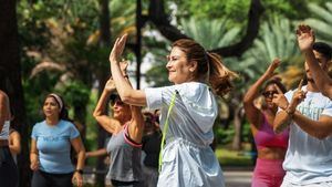 ADN inaugura programa "Ibero Fit" con clases y ejercicios gratuitos en Parque Iberoamérica