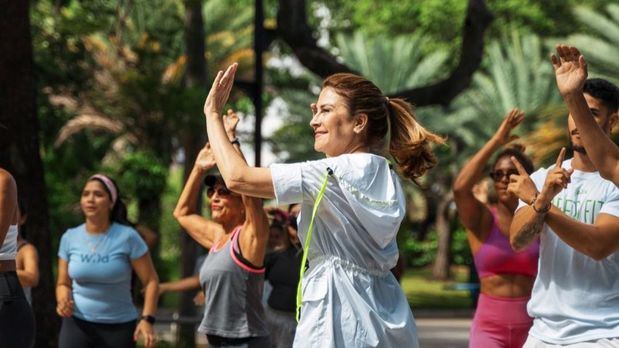 Lanzamiento del programa “Ibero Fit” realizado por la Alcaldía del Distrito Nacional, ADN.