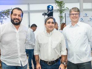 Jaime Fernández, Federico Bogaert y Jaak Rannik.