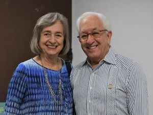 Raulina Mendoza de Scheker y Luis Scheker Ortíz.