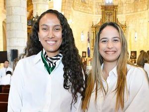 Lucia Santana y Cesarina Rizek.