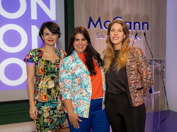 Lissette Guzmán, Paola Fabián y Noelia Córdova.