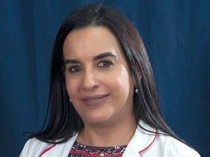 Dra. Odina Espinal, presidente de la Sociedad Dominicana de Hematología (SODOHEM) fue de las exponentes durante el evento.