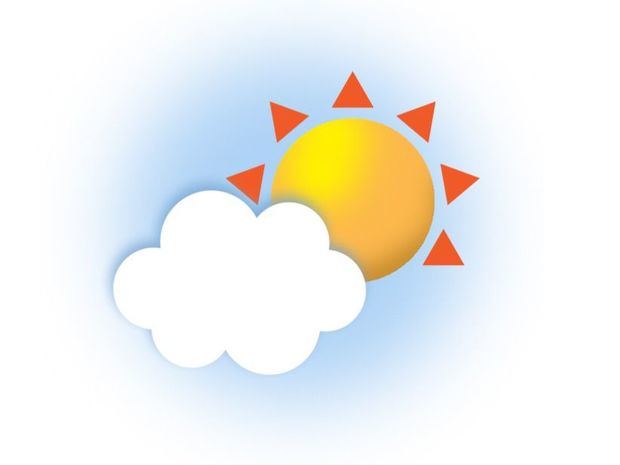 Condiciones de buen tiempo y calurosas temperaturas