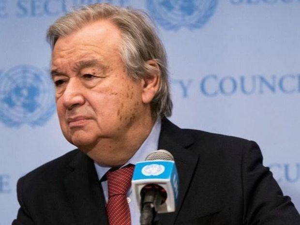 El Secretario General de la ONU, António Guterres.