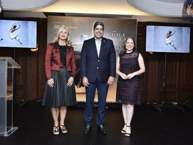 Monika Despradel, José Luis Ventura y Yara Hernández. 