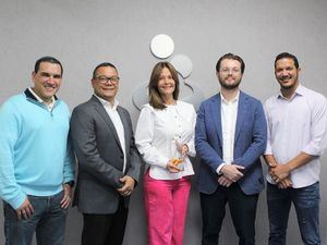 Deiniel Cardenas, Gilberto Peña, María Clara Alviarez, Dimitri Maleev y Orlando Diaz.
