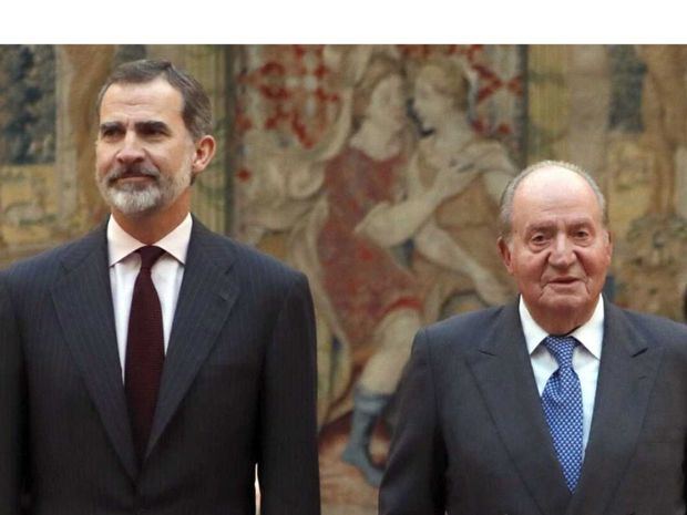 Felipe VI coincidirá con su padre en una recepción de Carlos III el domingo