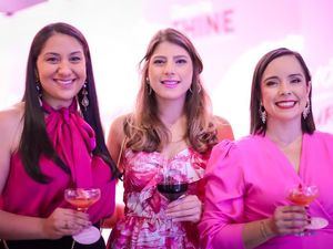 Katherine García, Doralise Rodríguez y Rocio Celeste.