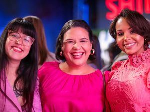 Daniela Urdaneta, Vilma Fernández y Trigal Castro.