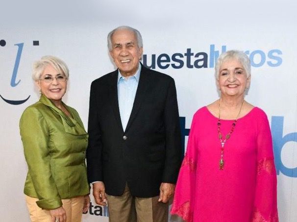 Madeleine Capellón, Dr. José García R. y Margarita Mendoza.