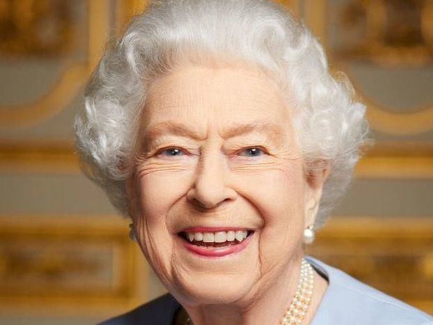 La reina de Inglaterra Isabel II.