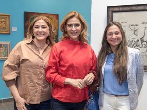 Patricia Gutiérrez Fiallo, Mónica Gutiérrez Fiallo  y Ana Angelán.