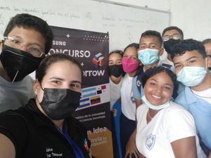 Jóvenes de Costa Rica, Panamá y Venezuela compiten por el campeonato regional de Solve for Tomorrow 2022