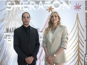 Raúl Melgen y Paula Lama.