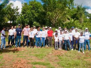 Grupo de voluntarios.