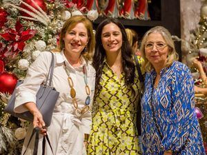 Matty de Farias, Kristie Farias y Silvia de Farias.