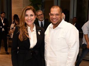 Carolina Mejía y Carlos Guzmán.