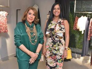 Maribel Lazala y Delores Sánchez.