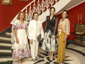 Haydée Rainieri, Rosa Sula Corona, Rita Abinader y Pilar Lladó.