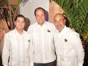 David Llibre, Oliver Hernández y Michel Abreu.