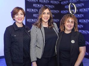 Scarlet Calderón, Dahiana Jiménez y Arelis Díaz.