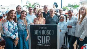 La alcaldesa del Distrito Nacional, Carolina Mej&#237;a, inaugur&#243; el parque Don Bosco