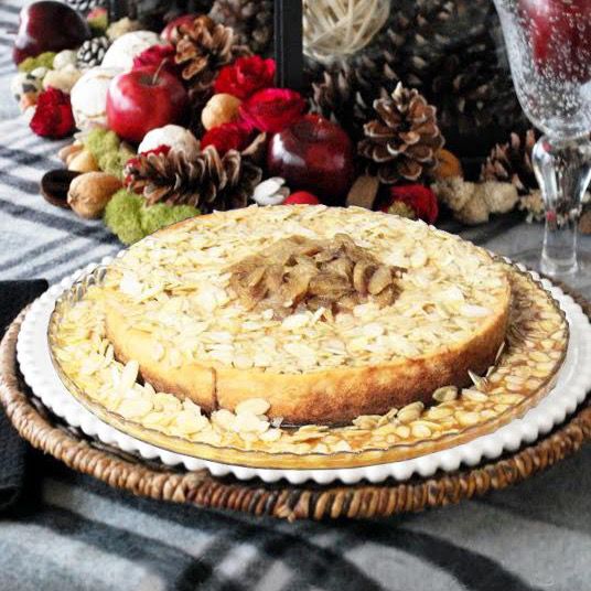 Cheesecake de bacalao.