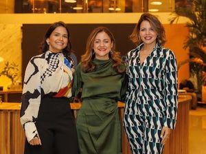 Ivette Rodríguez, Raquel Fiallo y Paola Alvarado.