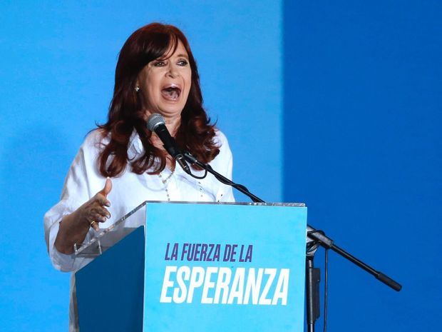 La vicepresidenta argentina, Cristina Fernández de Kirchner, en una fotografía de archivo.