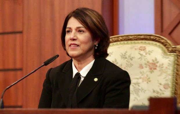 Magistrada Nancy Salcedo Fernández, jueza de la Suprema Corte de Justicia y secretaria del CNM.