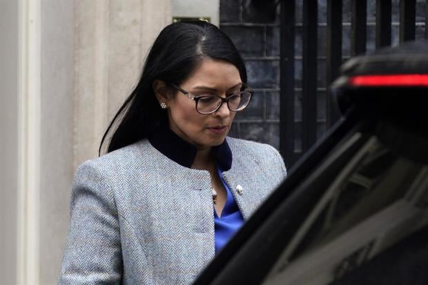 Ministra de Interior británica, Priti Patel.