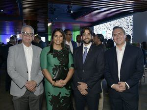 Ricardo Polanco, Karla Berges, Luis Beiro e Ilich Tapayachi