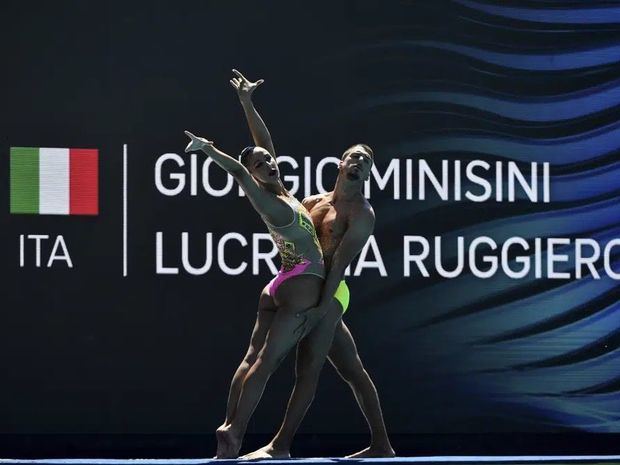 Los hombres podrán competir en natación artística olímpica.